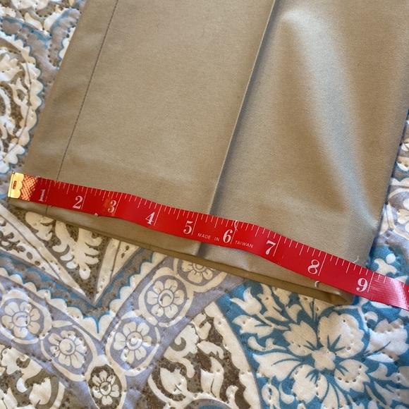 Brooks Brothers 100% Cotton Ladies Khaki Casual Pants - Size 6 - Picture 12 of 12